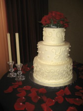 Marriott Del Mar Wedding Cake