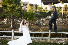 Wilson Creek Winery Fun Wedding Photo