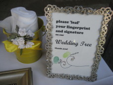 Berardo Winery Unique Wedding Idea Frame
