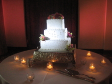 San Diego Wedding Cake Spotlighting